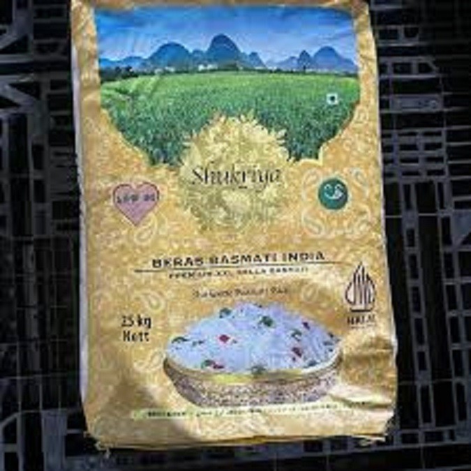 

Produk Unggulan] SHUKRIYA BERAS BASMATI INDIA 5KG