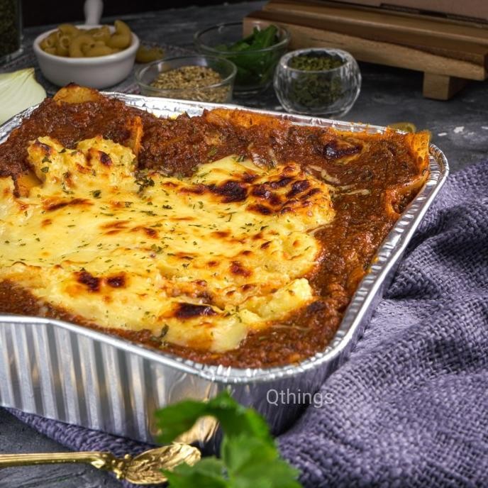 

PAKET HAMPERS BEEF LASAGNA MELTED CHEESE FAMILY SIZE