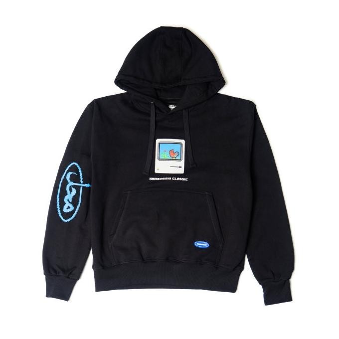 Promo Kamengski - Ayam Pixel Black Hoodie COD