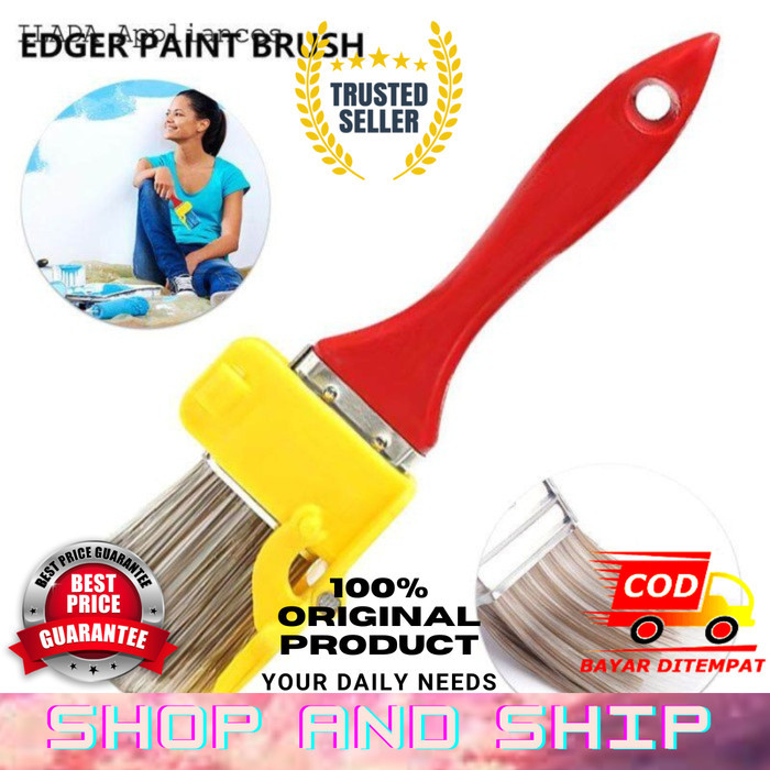 TERBARU Edger Kuas Cat Kuas Cat Profesional Dinding Portabel Peralatan