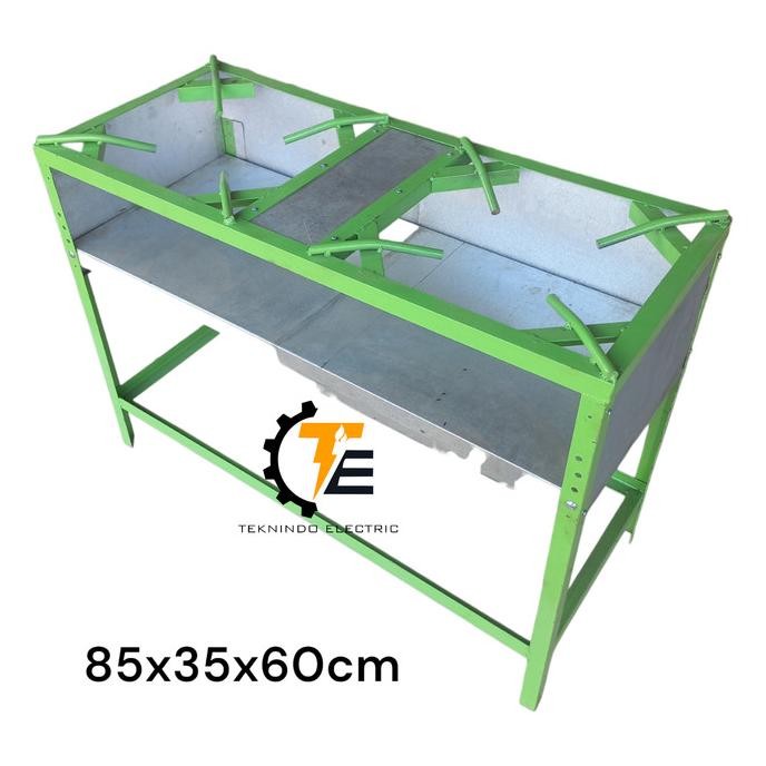 ~~~] dudukan kompor gas semawar 2 tungku 35x85x60