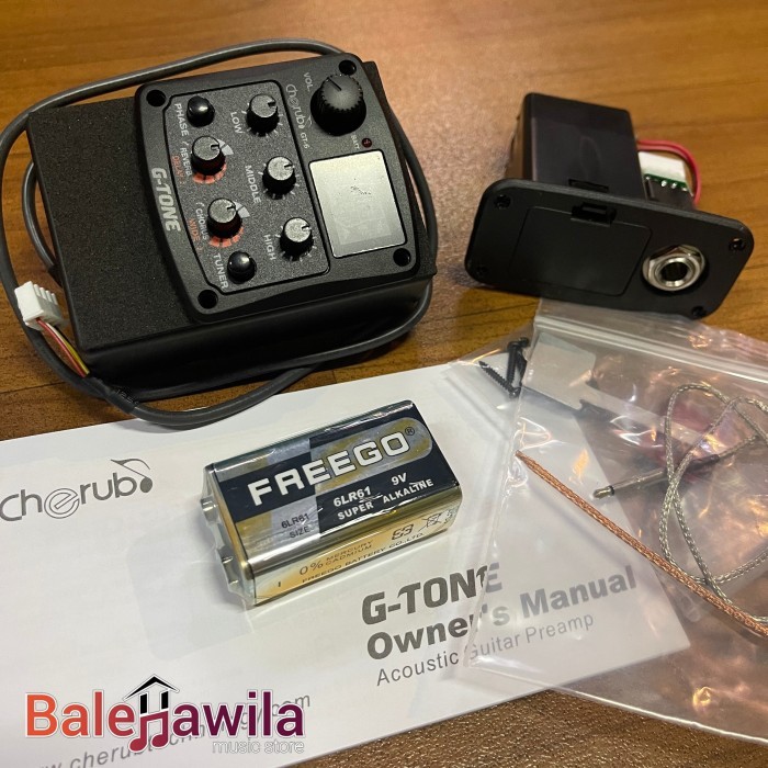 Acoustic Guitar Preamp Gitar Akustik G Tone Tone Cherub GT6 GT-6 GT 6 Termurah