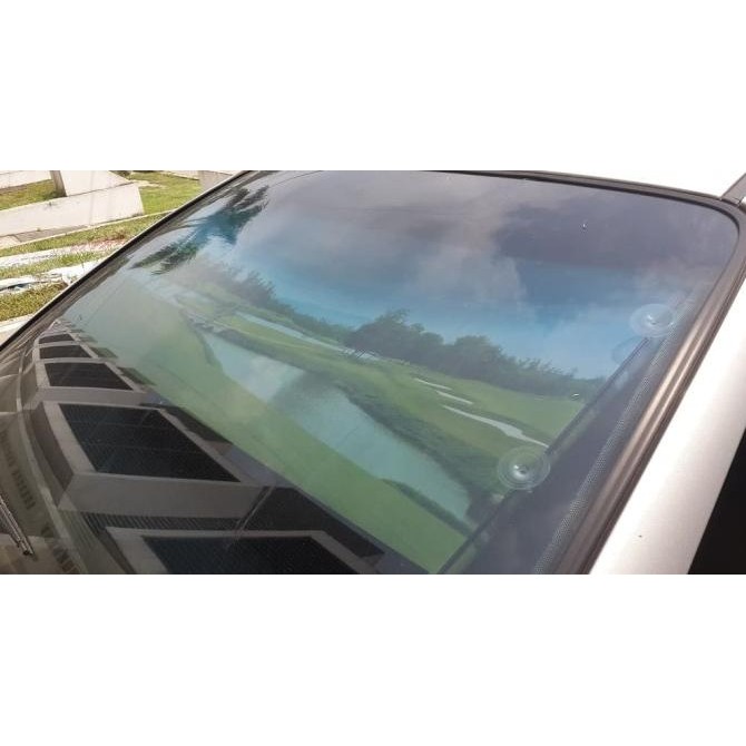 TIRAI KREY PENUTUP KACA MOBIL DEPAN / BELAKANG BIRU