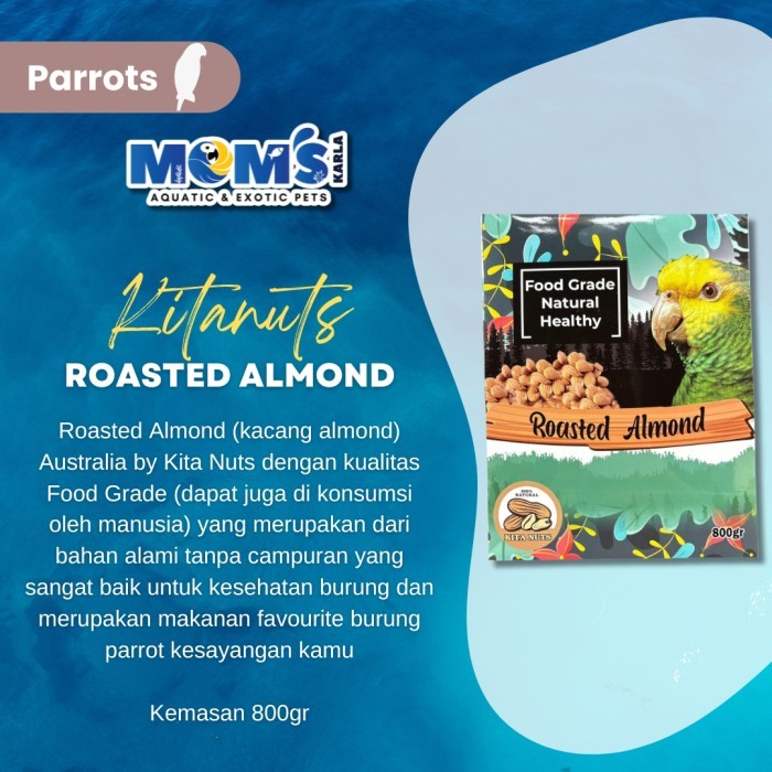 

Food Grade Roasted Almond Australia 800gr by Kitanuts