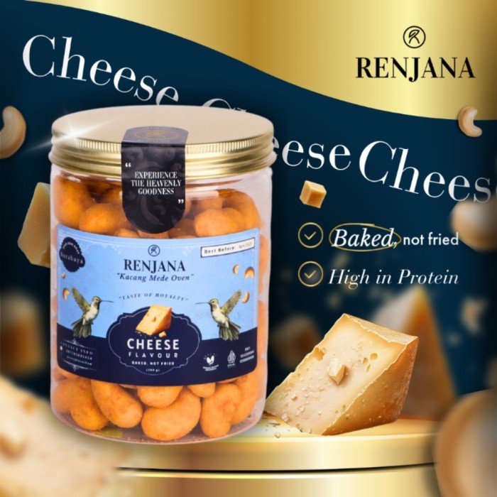

RENJANA COATED CASHEW - KACANG MENTE METE MEDE CHEESE