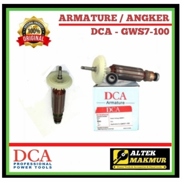 *#*#*#*#] DCA Armature GWS7-100 / Angker Gerinda BOSCH GWS7-100