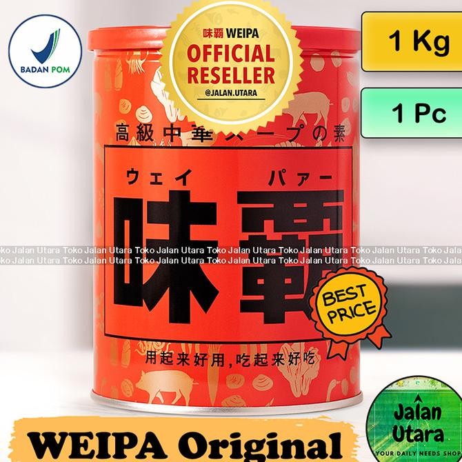

WEIPA Japan Original 1kg | Kaldu Masak | Jalan Utara