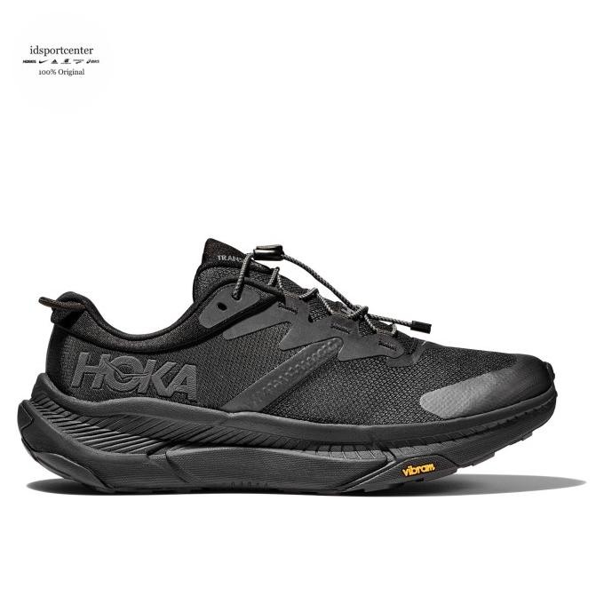Hoka Transport Womens Hiking Shoes - Black / Black