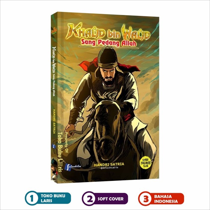 

Paket 2 Buku Komik Khalid bin Walid JILID 1 dan 2 Buku Anak Islam
