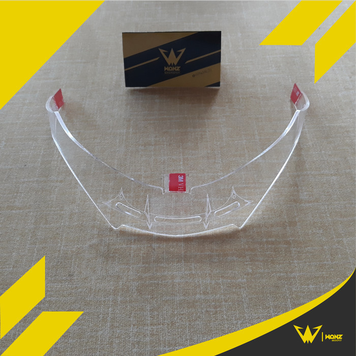 TERLARIS SPOILER HELM KYT VENDETTA2 CUSTOM