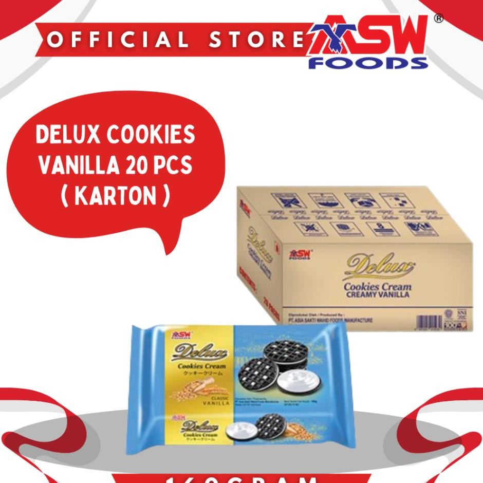 

Delu Cooie Vanilla 160 Gram Arton