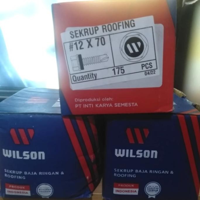 SEKRUP ROOFING KUNING 12X70 WILSON/SEKRUP ROOFING 7 CM WILSON