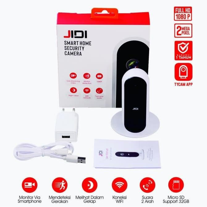 JIDI JH06N CCTV IP Smart WIFI Home Camera 1080P - TYCAM