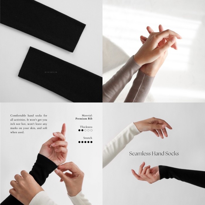 SEAMLESS HAND SOCKS MINIMSLM DENA HAURA