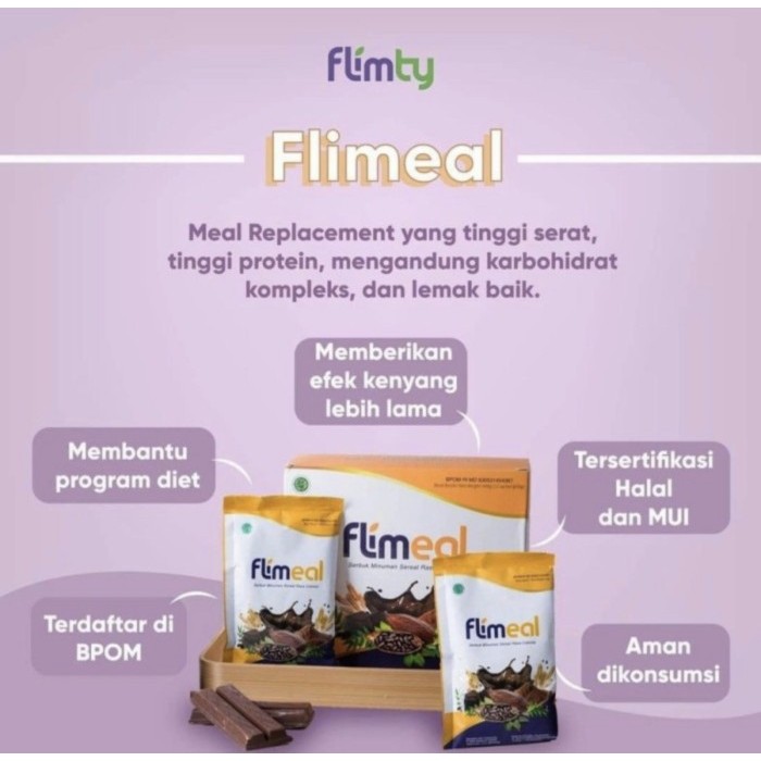 

Flimeal Isi 12 Sachet Pengganti Sarapan Ready Stok Lgs Kirim !!