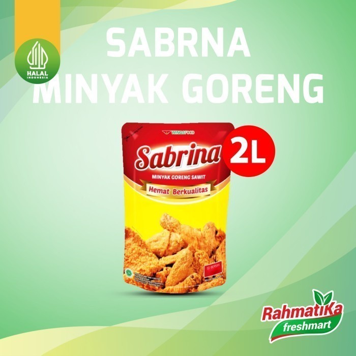 

Sabrina Minyak Goreng Sawit 2 Liter (Pouch)