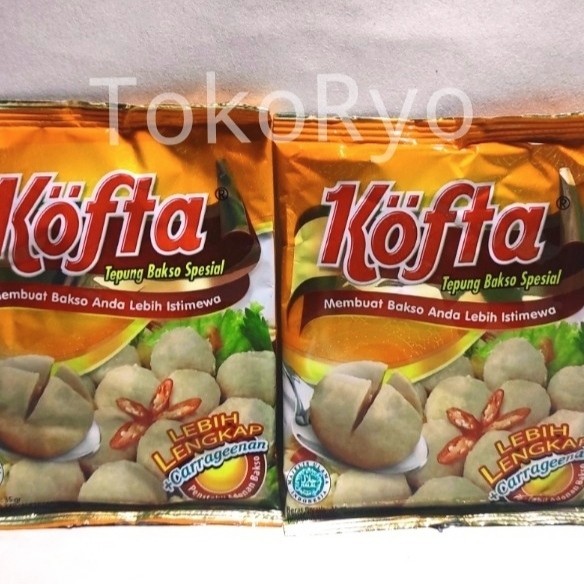 

KOFTA TEPUNG BASO/BAKSO SPECIAL 1 DUS ISI 102 BUNGKUS