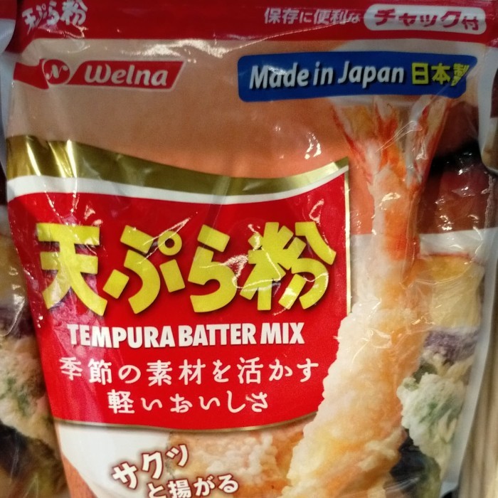 

WELNA TEMPURA BUTTER MIX 600GR TEPUNG