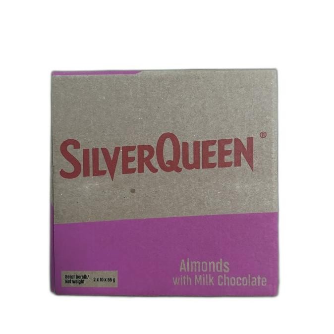 

SILVERQUEEN 58GRAM CASHEW ALMOND FRUITS WHITE DARK Berkualitas