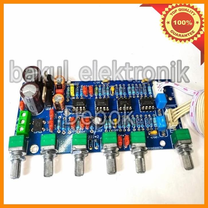 [bak] tone control stereo + sub woofer / tone control 2.1