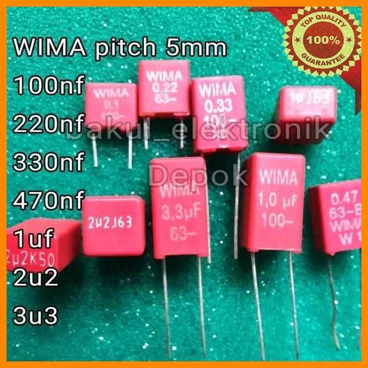 [bak] wima 100nf220nf330nf470nf1uf2u23u3