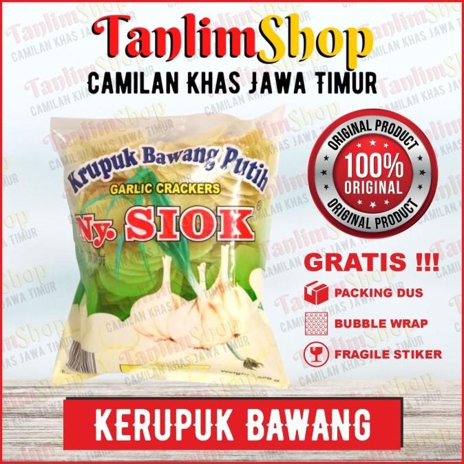 

KERUPUK KRUPUK BAWANG NY SIOK ORIGINAL