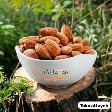 

Kacang Almond Kulit Roasted 1kg Penuh Nutrisi Exp 2026 Berkualitas