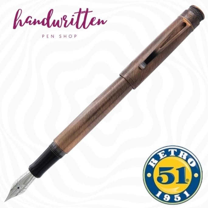 

RETRO 51 LINCOLN ANTIQUE COPPER TORNADO FOUNTAIN PEN