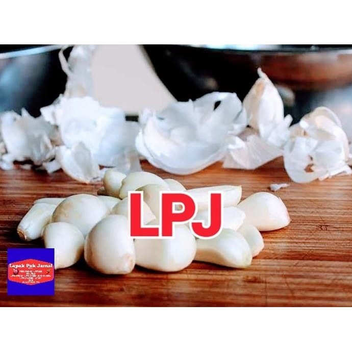 

BAWANG PUTIH KATING KUPAS - 1 KG - LPJ ORIGINAL