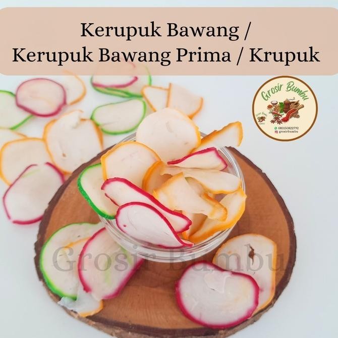

KERUPUK BAWANG 1KG / KERUPUK BAWANG PRIMA / KRUPUK PRIMA ORIGINAL