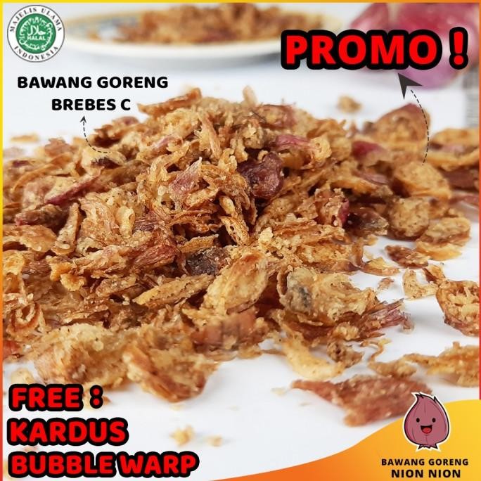 

BAWANG GORENG BREBES GRADE C GURIH DAN RENYAH 1 KG KILOAN MURAH AWET ORIGINAL