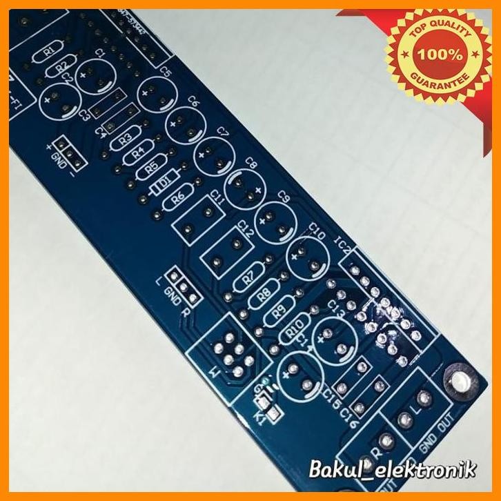 [bak] pcb. amplifier stereo /btl tda7293