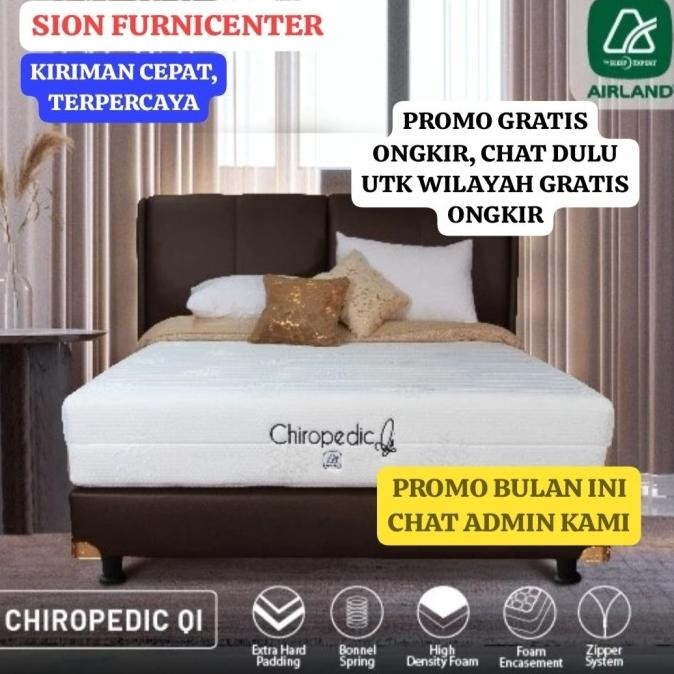 diskon matras airland chiropedic qi 160x200 / kasur airland orthopedic