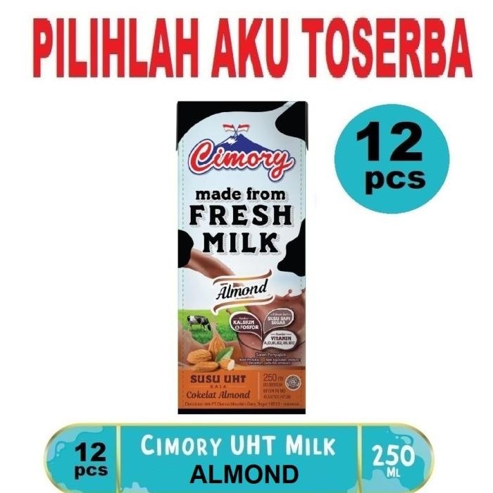 

Susu CIMORY ALMOND 250 ml - ( HARGA 12 pcs ) Berkualitas