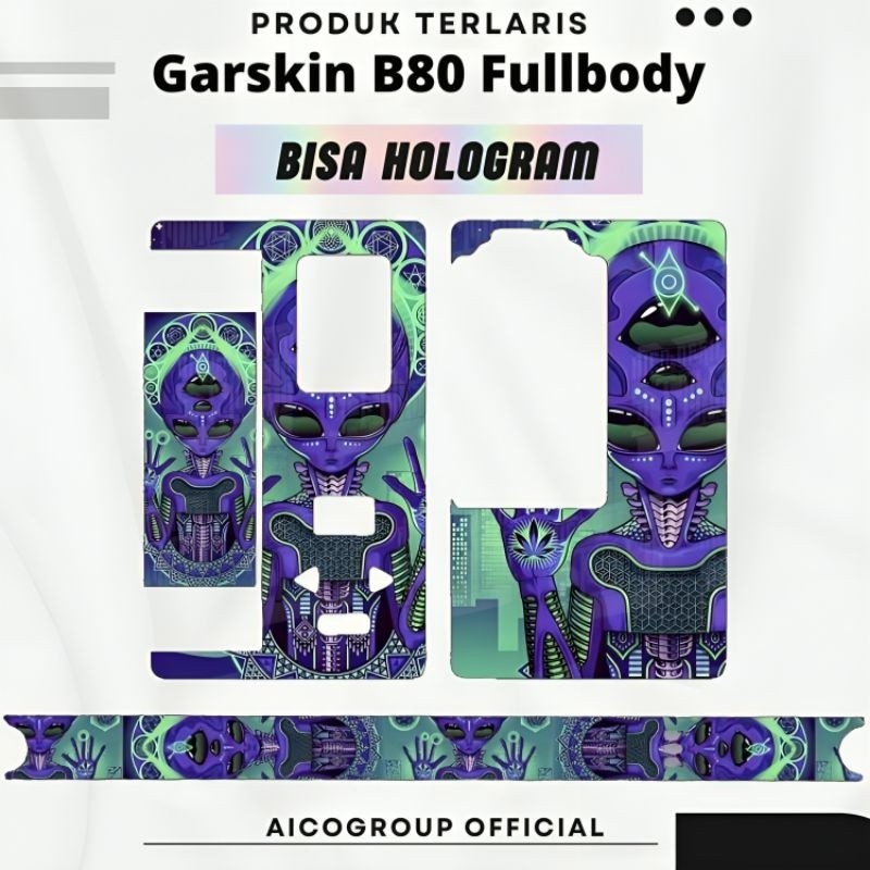 

Terlaris Cb80 Non Hologram Garskin Stiker Custom Case Laminasi Tebal COD