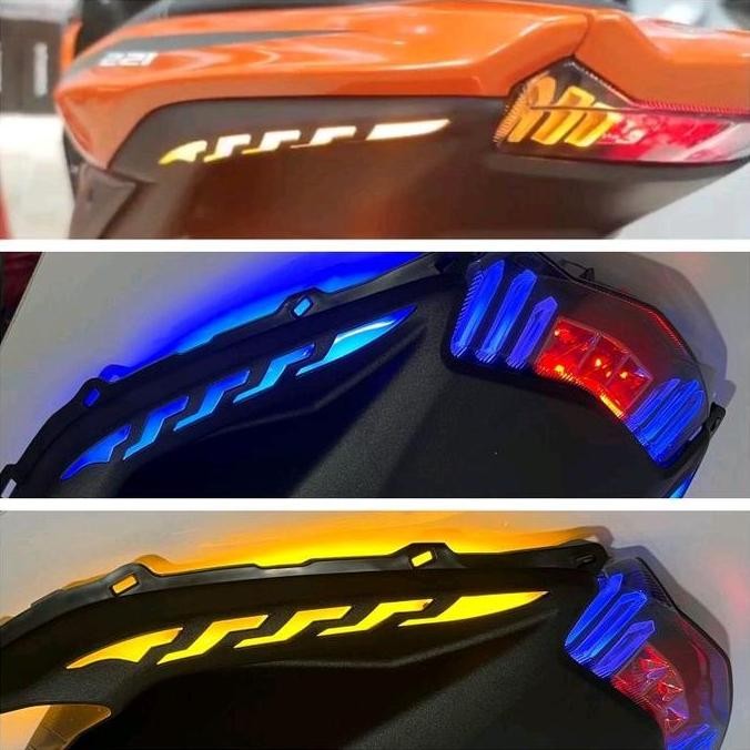 Promo Undertaill Lampu LED All Aerox New Plus Lampu Sen Lampu Undertaill Aerox 155 New Connected Sei