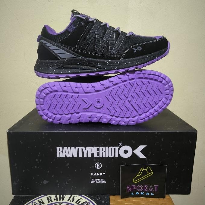 BIG SALE SEPATU KANKY X RAWTYPERIOT BLAZING PURPLE SIZE 39 - 46 ORIGINAL BNIB 