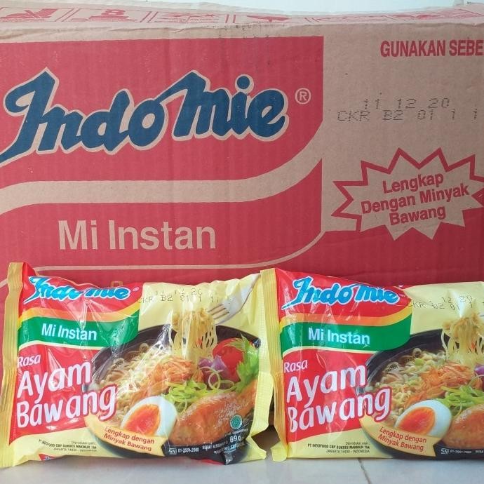 

INDOMIE AYAM BAWANG 1 DUS (VIA EKSPEDISI) ORIGINAL