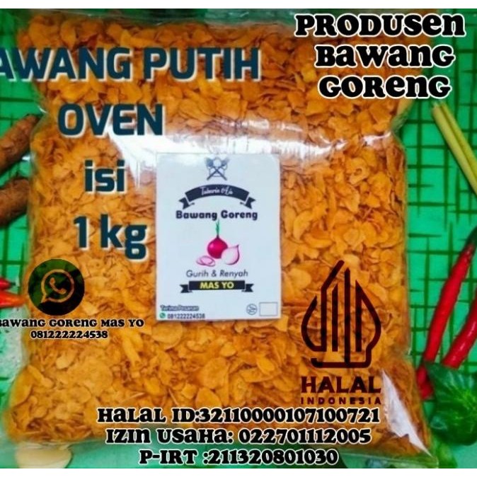 

BAWANG PUTIH OVEN 1 KG ORIGINAL
