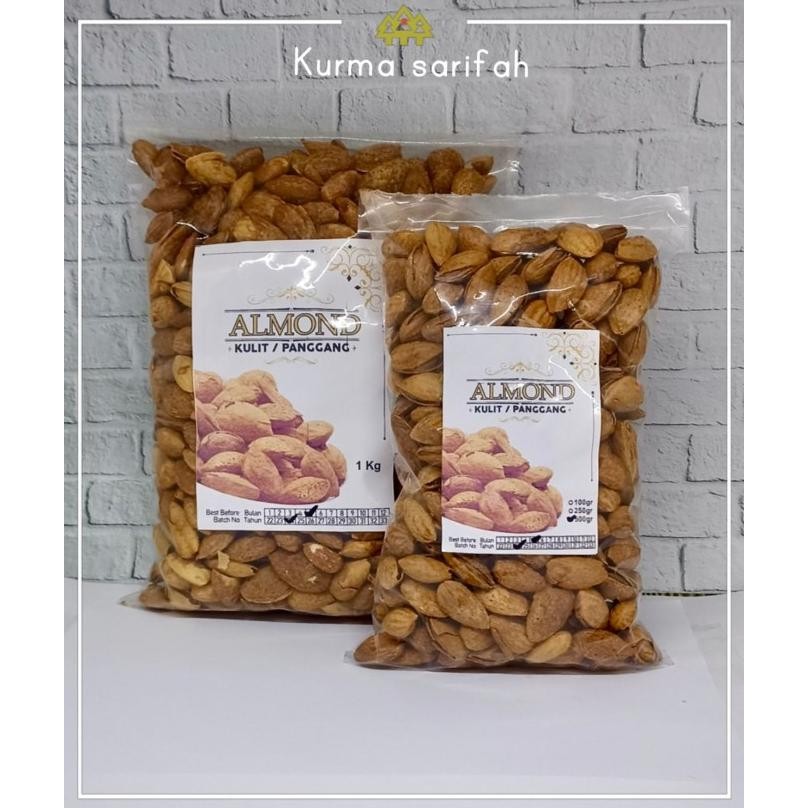 

Kacang Almond Panggang Susu 500 GRAM Berkualitas