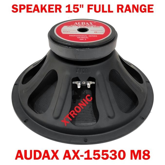 Promo Speaker Audax 15inch AX 15530 M8 Speaker Full Range AX15530 Original COD