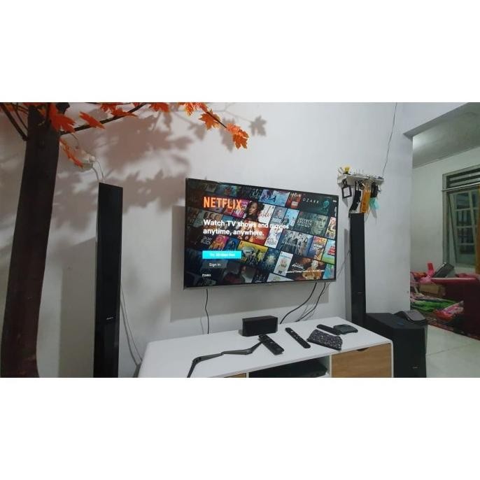 TV TCL Smart TV 50" & Home Theater Sony BDV 4100