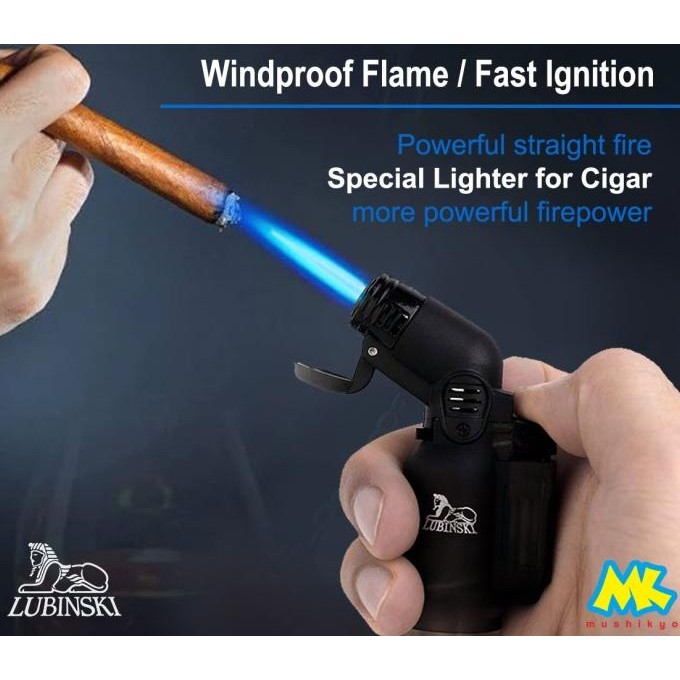 Baru lubinski lighter torch - Korek Api untuk Cerutu