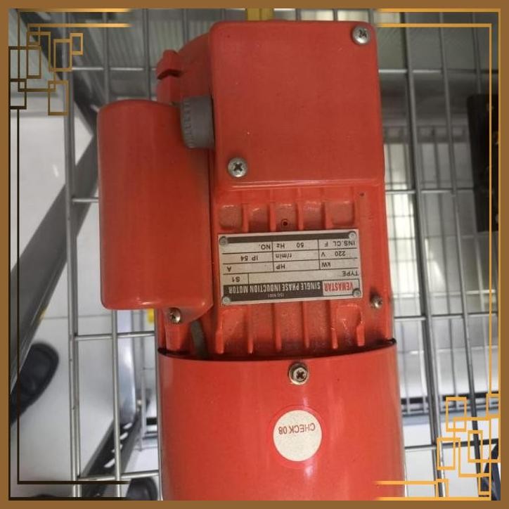 [SRR] DINAMO VEMA STAR 0,5 HP 1/2 HP 1500 RPM LISTRIK 1 PHASE