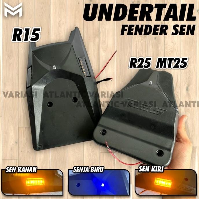 Promo FENDER UNDERTAIL YAMAHA R25 MT25 MHR LAMPU SEIN SEN BELAKANG ORIGINAL