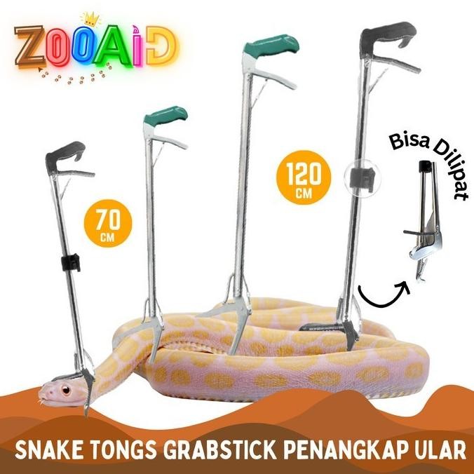 Sale SNAKE TONGS NOMOY HOOK TONGKAT JEPIT ALAT PENJEPIT PENANGKAP STIK ULAR