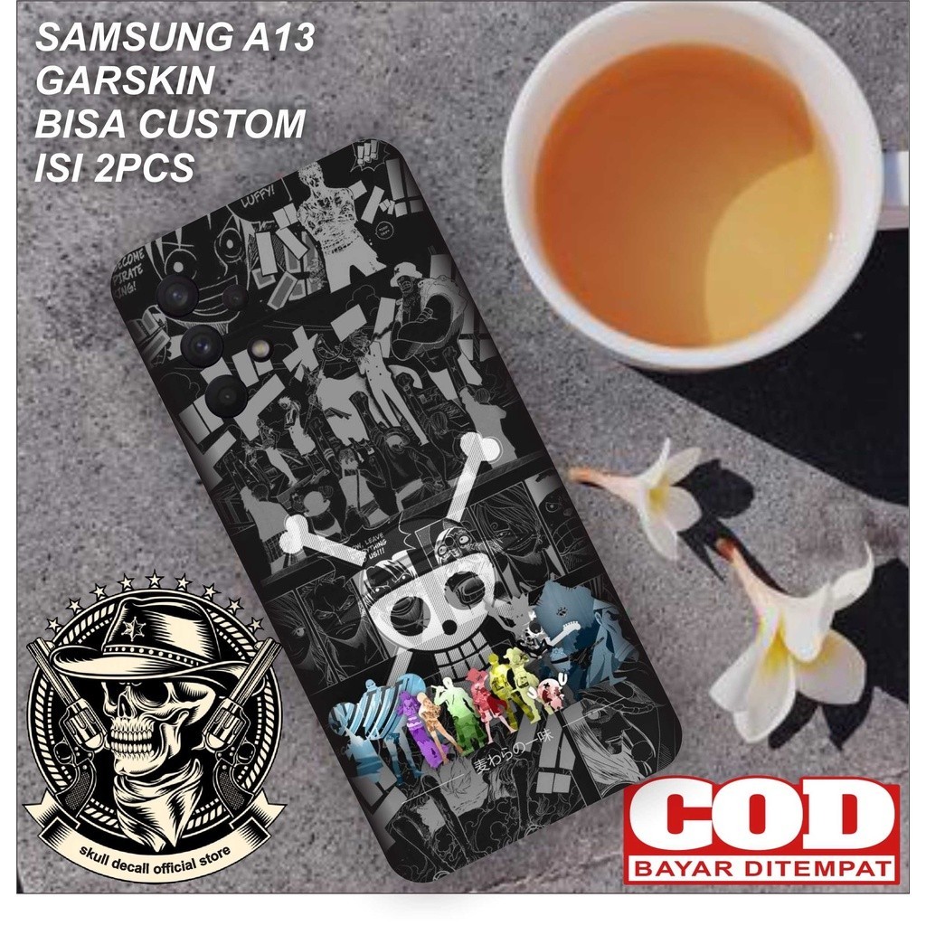 

Terlaris Samsung A13 Top Lutfy Garskin Stiker Custom Case Laminasi Tebal COD
