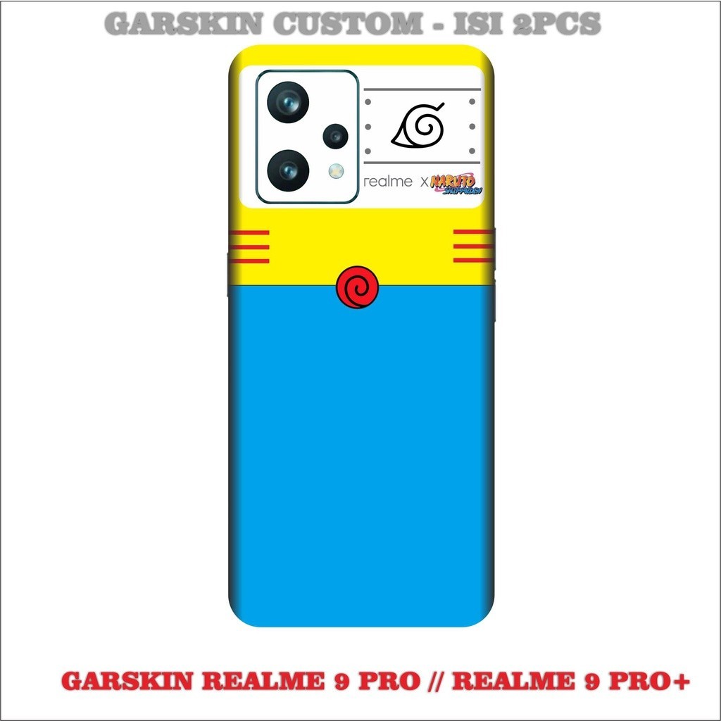 

Terlaris Realme 9 Pro Garskin Stiker Custom Case Laminasi Tebal COD