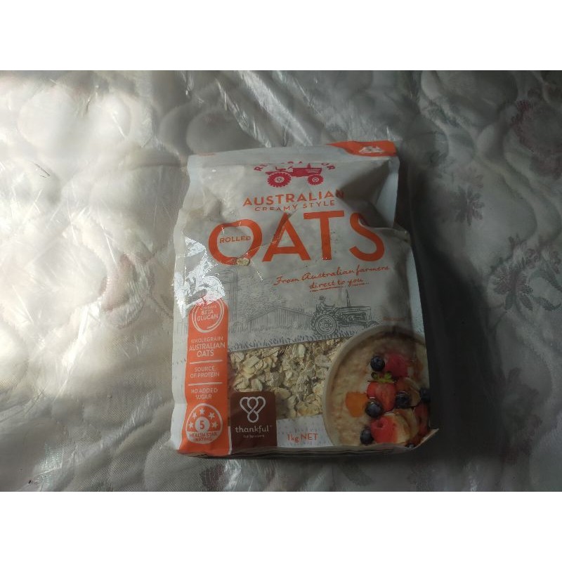 

Red Tractor Australian Oats REJECT KEMASAN