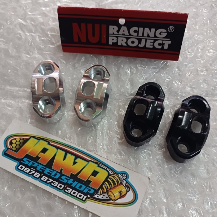Kleman stang Nui racing untuk motor Pcx Nmax Rx king ADV dll